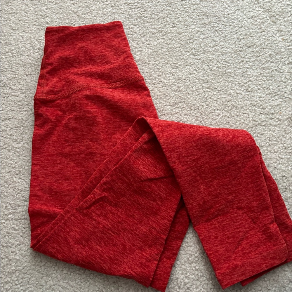 Red Beyond Yoga Leggings